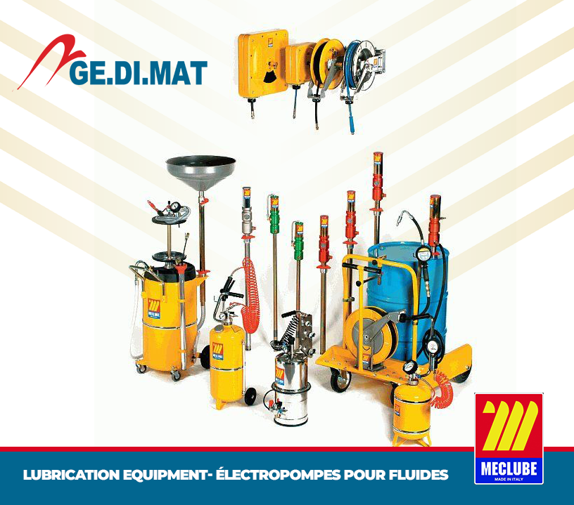 Meclube- LUBRICATION EQUIPMENT- ÉLECTROPOMPES