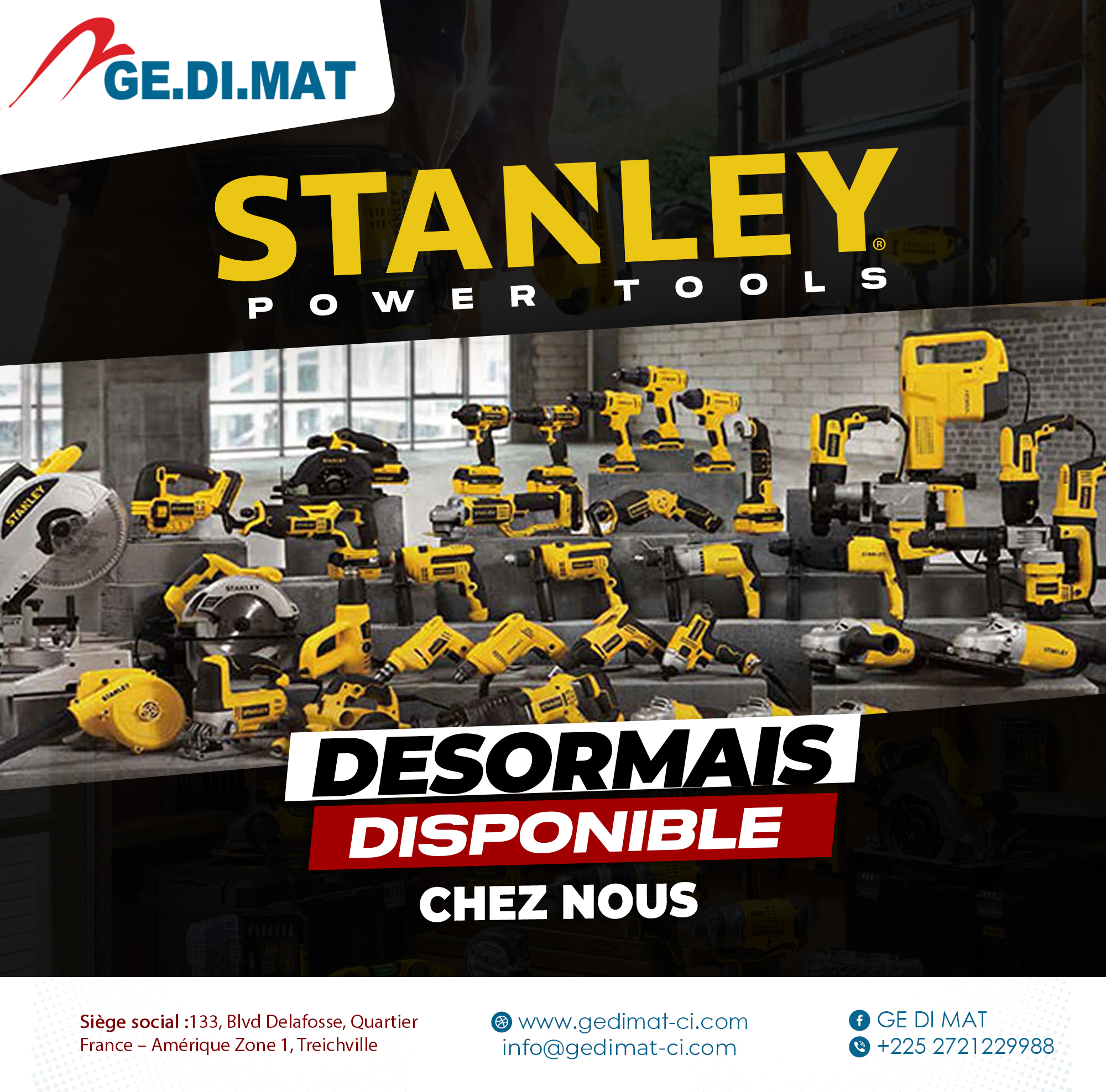 STANLEY- ÉLECTROPORTATIF