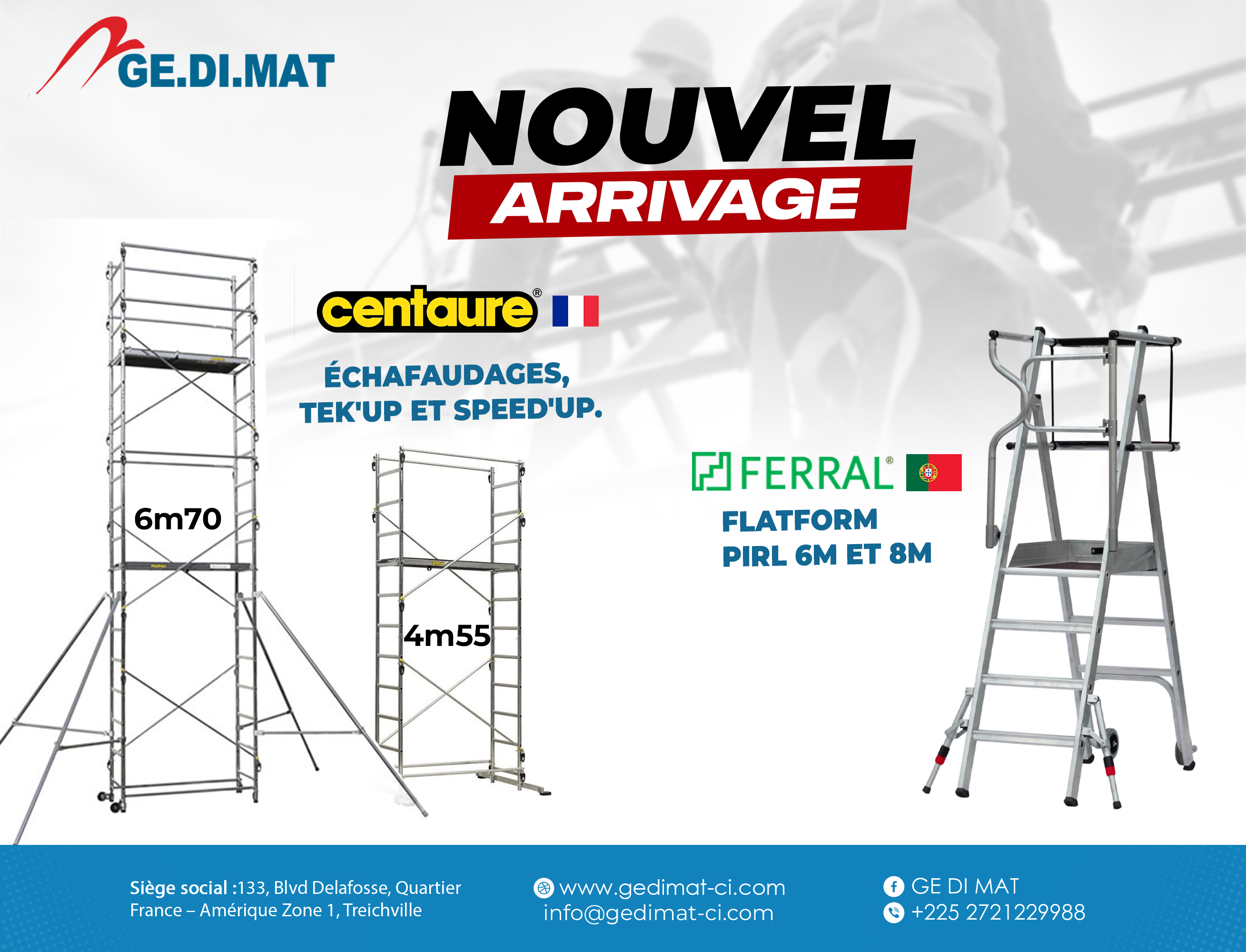 CENTAURE FRANCE- ÉCHAFAUDAGES